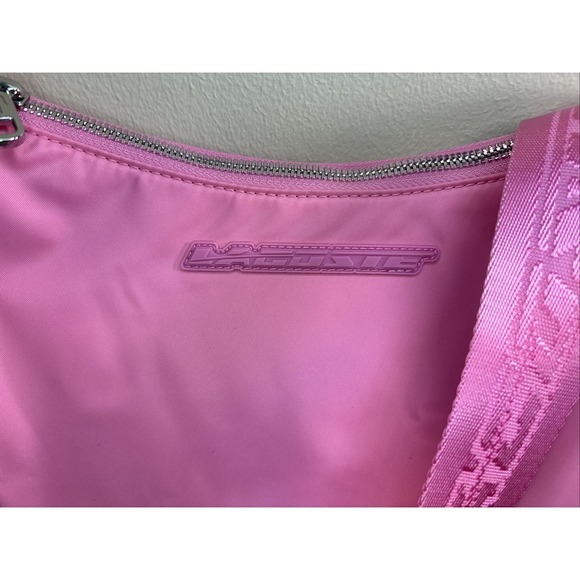 Pink Lacoste Nylon Moon bag , Over The Shoulder - Picture 2 of 7